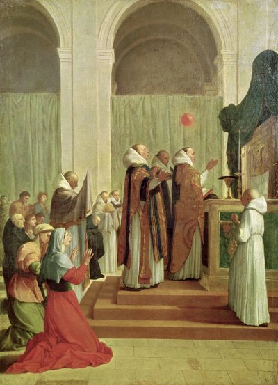 The Mass of St. Martin of Tours by Eustache Le Sueur